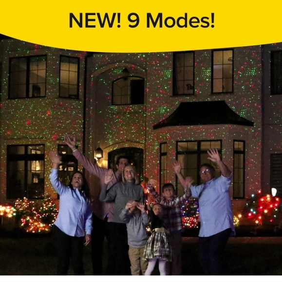 Star Shower Ultra 9 Modes Laser Lights - Picture 4 of 12